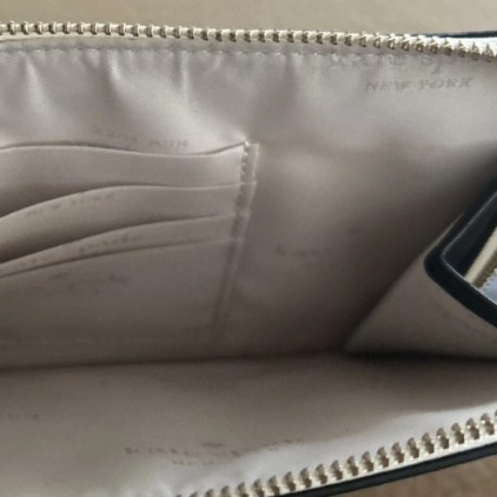 NWT NEW Kate Spade New York  ♠️ Cameron Scribble Hearts  Wristlet Wallet - Picture 7 of 8